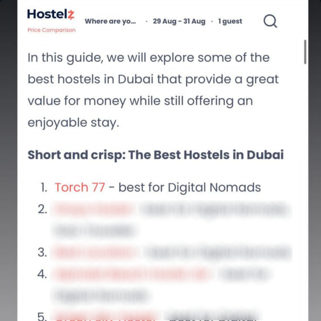 Best Budget Accommodation